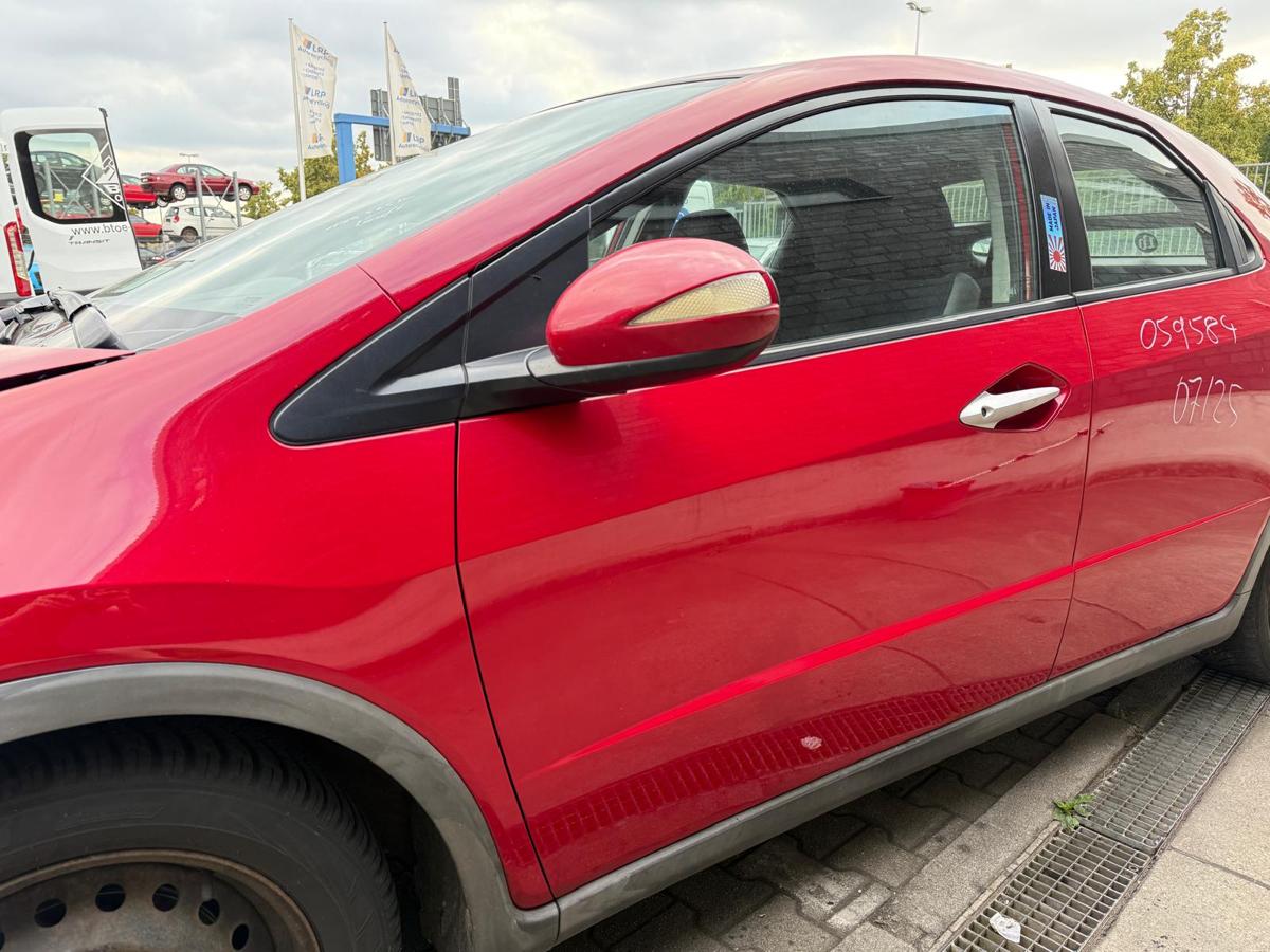 Honda Civic FK2 VIII original Tür vorn links R81 Milano Red 5-Türer Rohbau BJ08